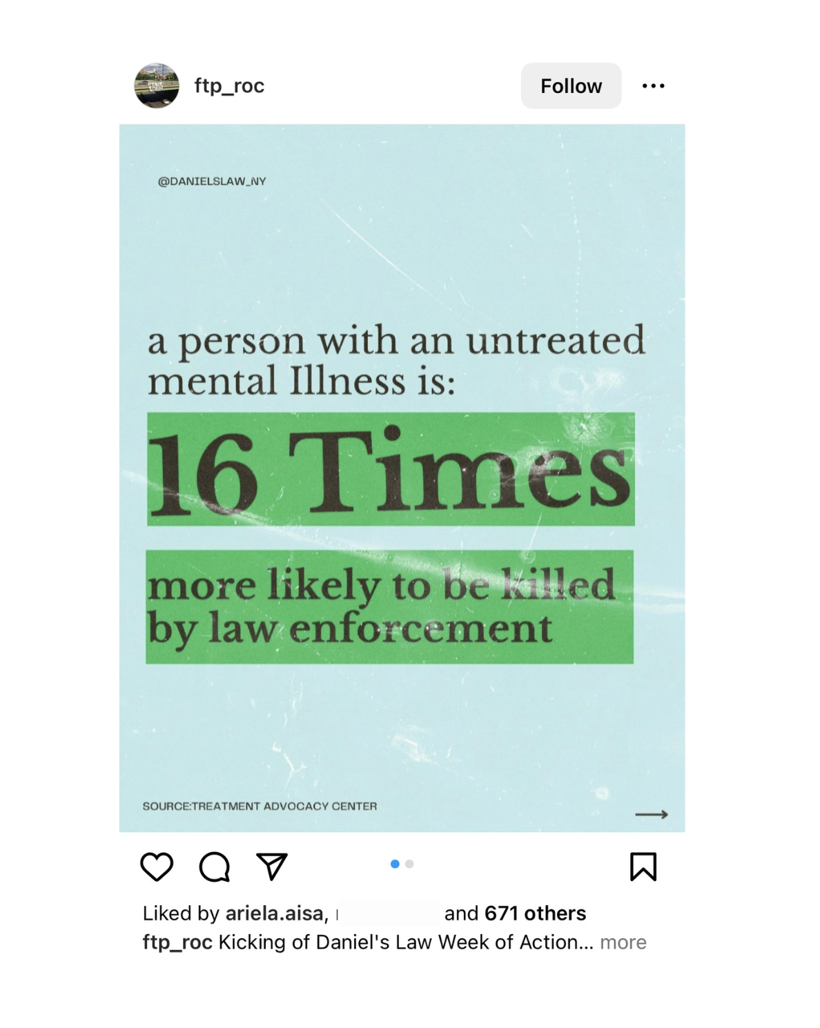Additional statistics on untreated mental illness and law enforcement encounters